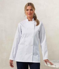 Premier Ladies Long Sleeve Chef's Jacket PR671