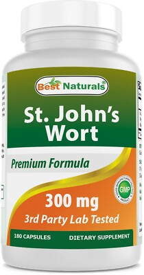 #ad Best Naturals St. John Wort 300 mg 180 Capsules $12.00