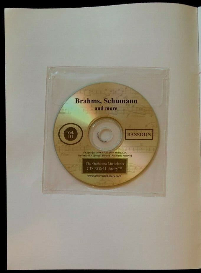 Orchestra Musician's CD-ROM Library for Bassoon and Contra **Mint