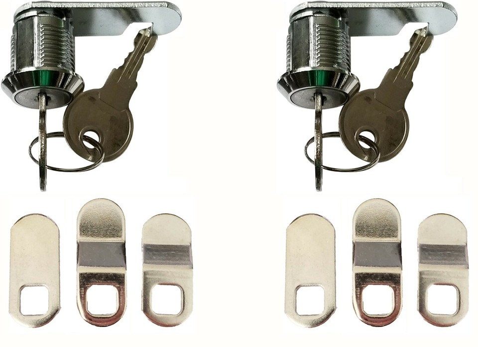 10-Pack RV Compartment Door Cam Lock Set 5/8 In Camper Trailer