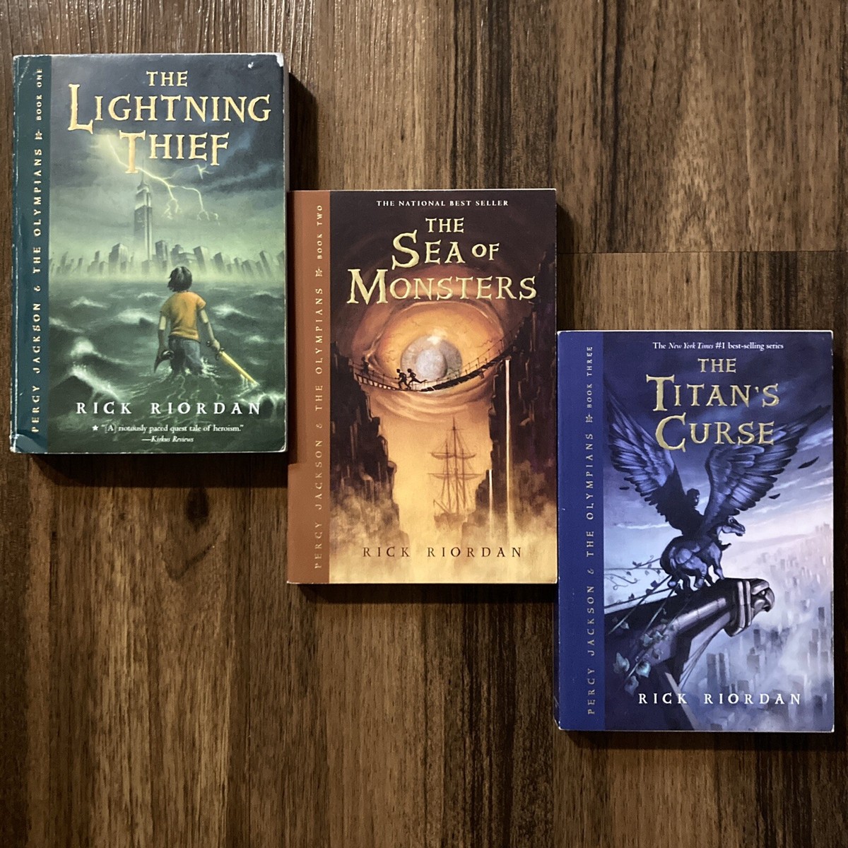 Percy Jackson & The Olympians 3 vol. OOP original tpb box set