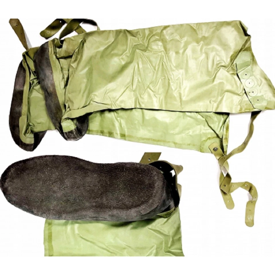 TRAJE MILITAR PROTECCIÓN CONTRA LA RADIACIÓN NBC OP-1 ABRIGO HAZMAT CON ZAPATOS - Imagen 4 de 4