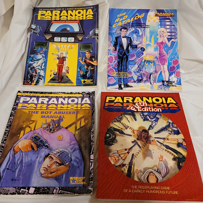Paranoia RPG 4-Book Bundle