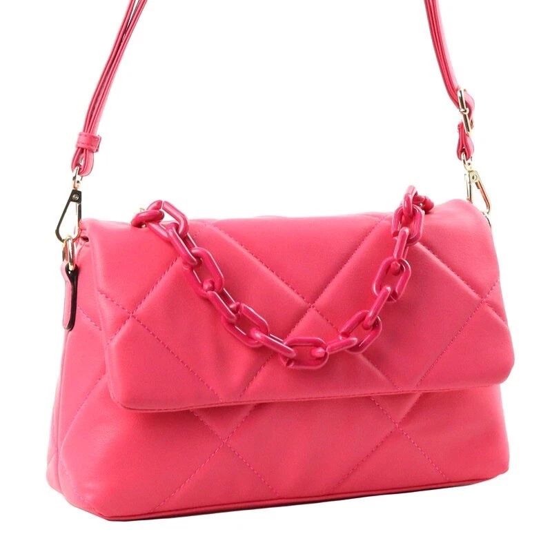 Hot pink cheap purses