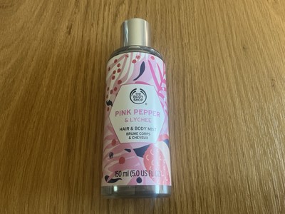 Body Shop Hair And Body Mist Pink Pepper Pink Pepper And