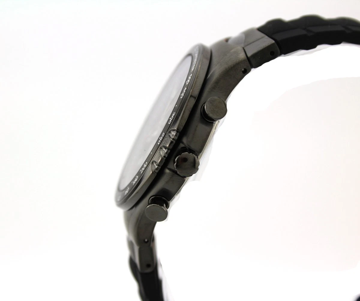 Seiko Macchina Sportiva Schwarz Herren Armbanduhr SNAF87P1