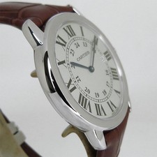 CARTIER Watch W6700255 Rondo Solo LM Quartz 36mm Date Silver dial Mens 2