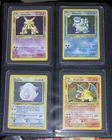 Complete 1999 Pokémon Base Set 102/102 WOTC Charizard Blastoise Venusaur Binder