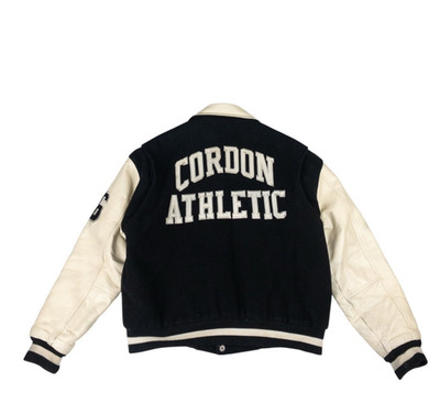 Cordon Sport Bronx jacket Berlin leather jacket M varsity leather wool college