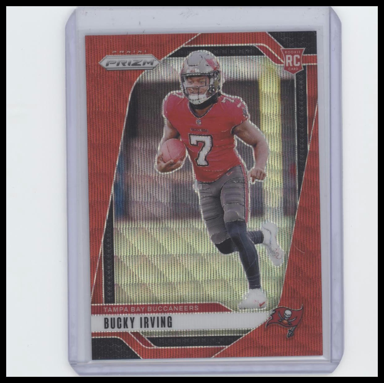 Bucky Irving Prizm Red Wave Panini 2024 #316 #/149