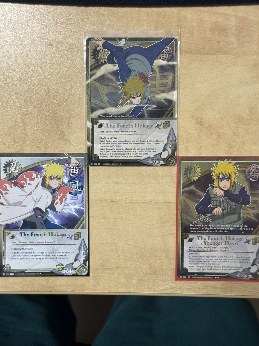 Naruto CCG Rare Collectible Individual Card Games in English for