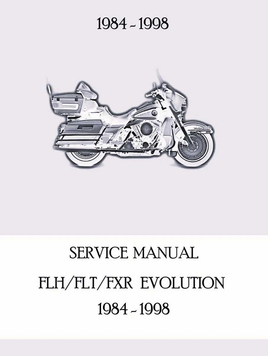 Harley-Davidson 1998 Year Motorcycle Repair Manuals & Literature