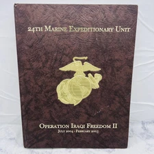 24th Marine Expeditionary Unit MEU 2004-2005 OIFII Deployment Cruise Book GWOT
