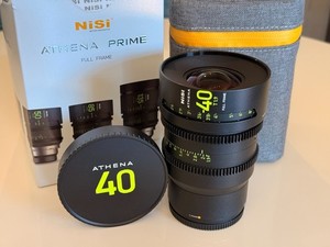 NiSi 40mm ATHENA PRIME Full Frame Cinema Lens T1.9 (L Mount)  for Camera LEICA