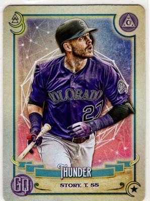 2020 Topps Gypsy Queen Baseball Trevor Story No. TOD6 Colorado Rockies
