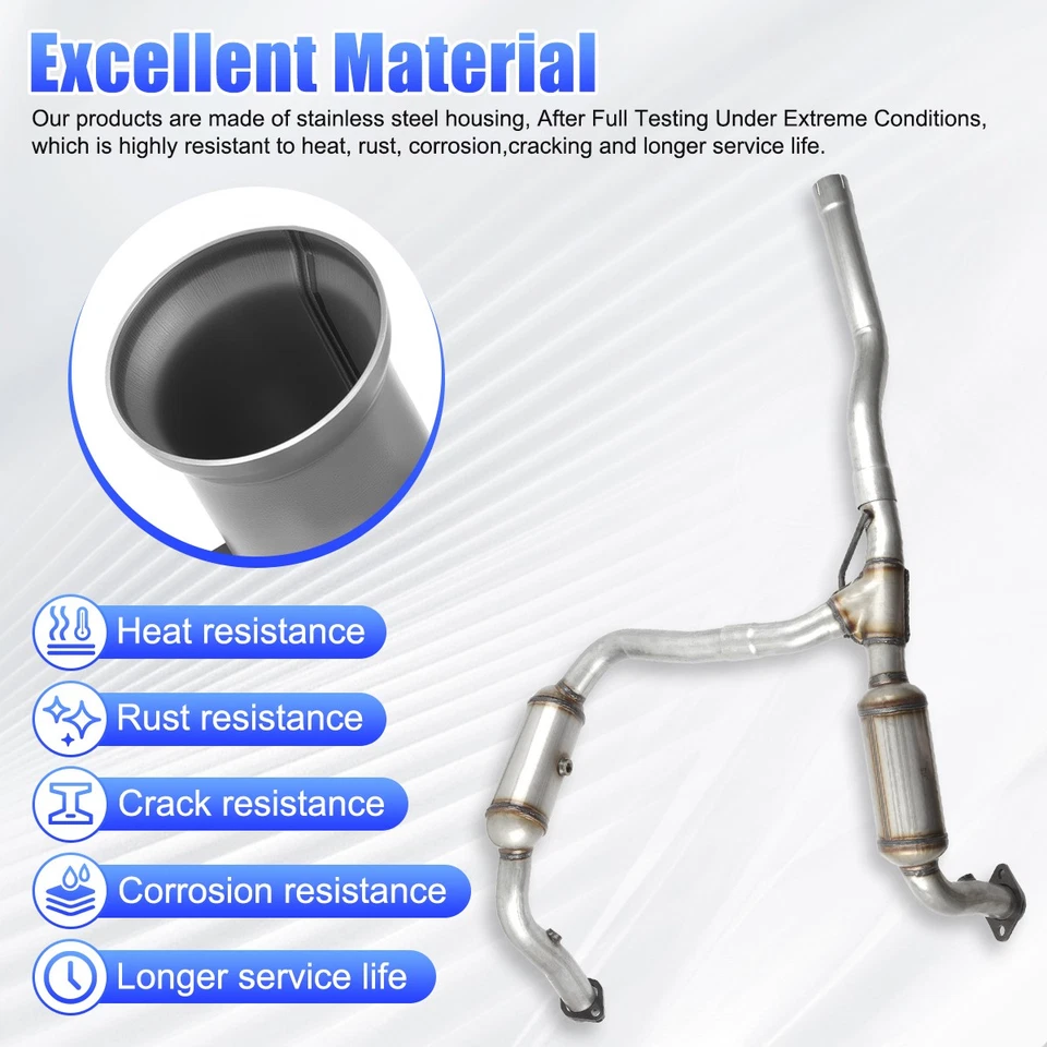 Catalytic Converter 50564 for Dodge Nitro 2007-2011; Jeep Liberty 2008-2012 3.7L Foto 3 de 4