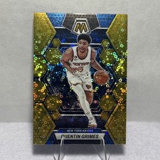 2022-23 Panini Mosaic Quentin Grimes Gold Fast Break /10 