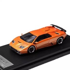 SH 1/64 Scale Lamborghini Diablo GT 1998 Orange Diecast Car Model Toy Gift