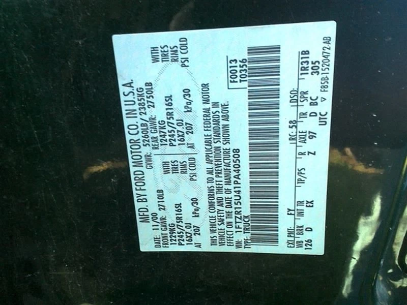 Transmisión limpiaparabrisas derecho pasajero compatible con 97-11 Ranger 229263 Foto 3 de 4