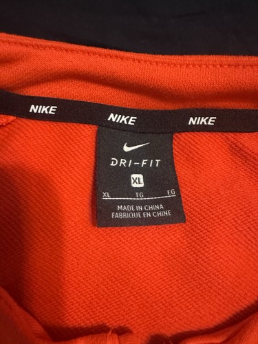 Nike Dri-Fit Pullover Girls Red/Orange Size XL - Picture 3 of 7