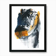 Alligator Head 6 Art Print Framed Wall Art Poster Canvas Print Picture