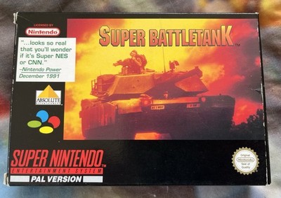 Super Battletank, Nintendo Snes, Originalverpackt