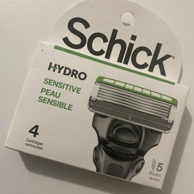 Schick Hydro 5 Sensitive Refill Razor Blade Cartridge Pack of 4