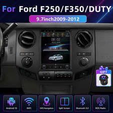 9.7 Tesla Vertical Screen For Ford F250 F350 2009-2016 Car Radio Gps Navigation
