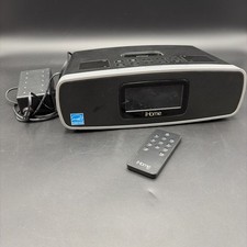 iHome iP90 AM/FM Dual Alarm Clock Radio  Dock for iPod with Remote. Tested