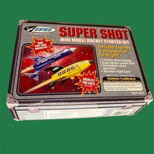 Vintage NEW ESTES Super Shot Mini Model Rocket Kit #EST1431  No Engines (SB10)