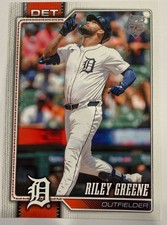 2026 Topps Series 1 Detroit Tigers Team Lot – Riley Greene Skubal Baez Mize