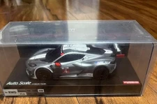 KYOSHO Mini-Z Auto Chevrolet Corvette C8.R MZP244GMW Gunmetal White 1/27