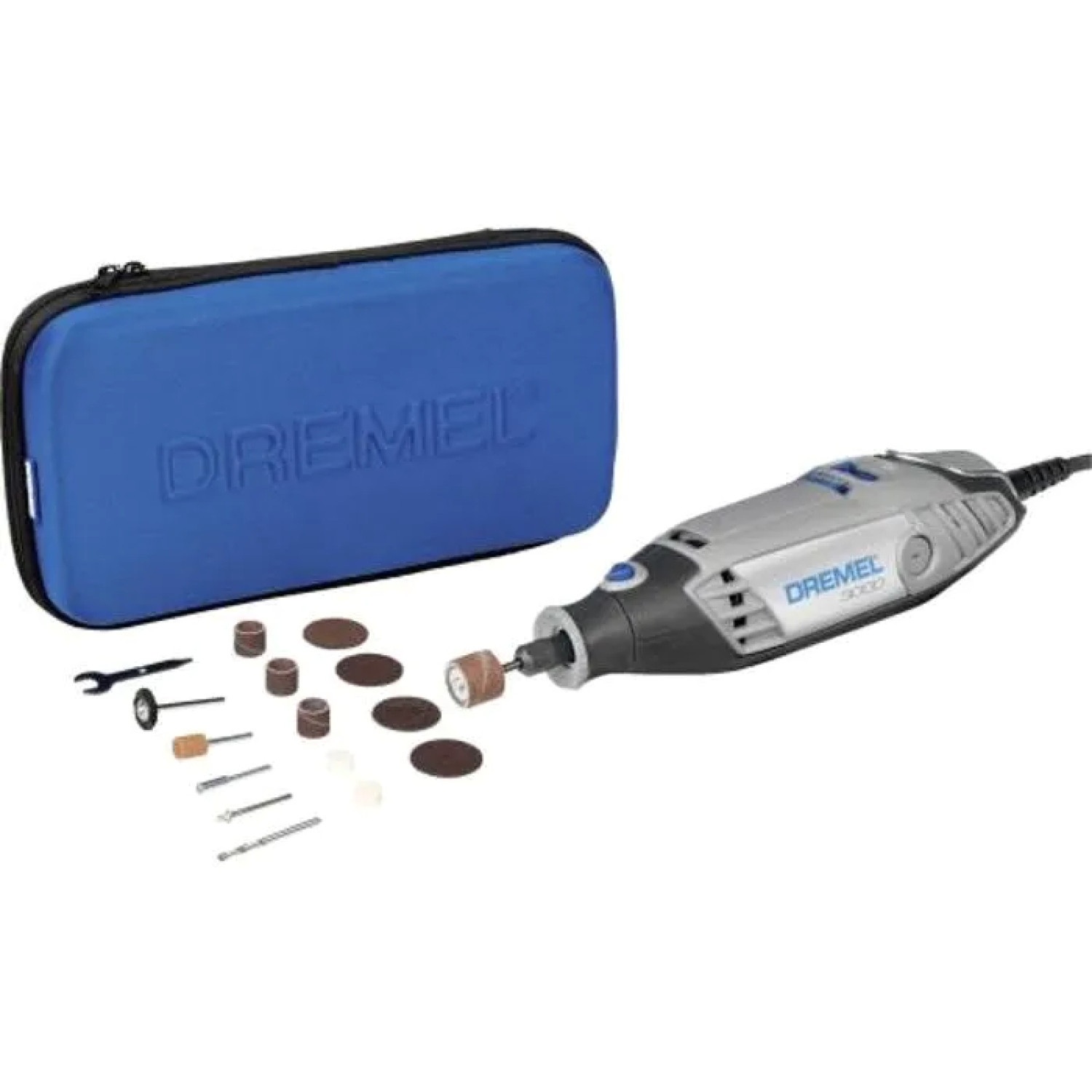 DREMEL 3000 Outil Rotatif Multifonction pour Rénover les Meubles et Graver les Objets en Verre
