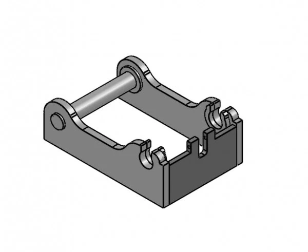 HINKEN Adapterrahmen Anschweißrahmen Schnellwechsler passend für Neuson Wacker Gr. 1