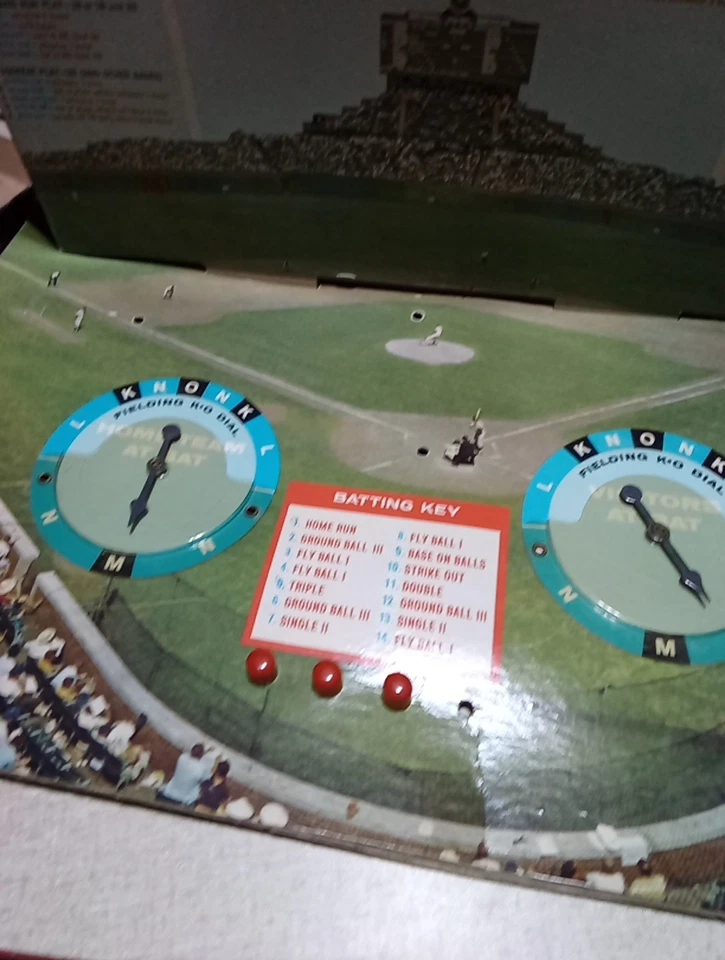 Vintage 1968 - Juego de Béisbol Cadaco All Star - Juego de Mesa Nº 183 - LEER PLZ Foto 4 de 4