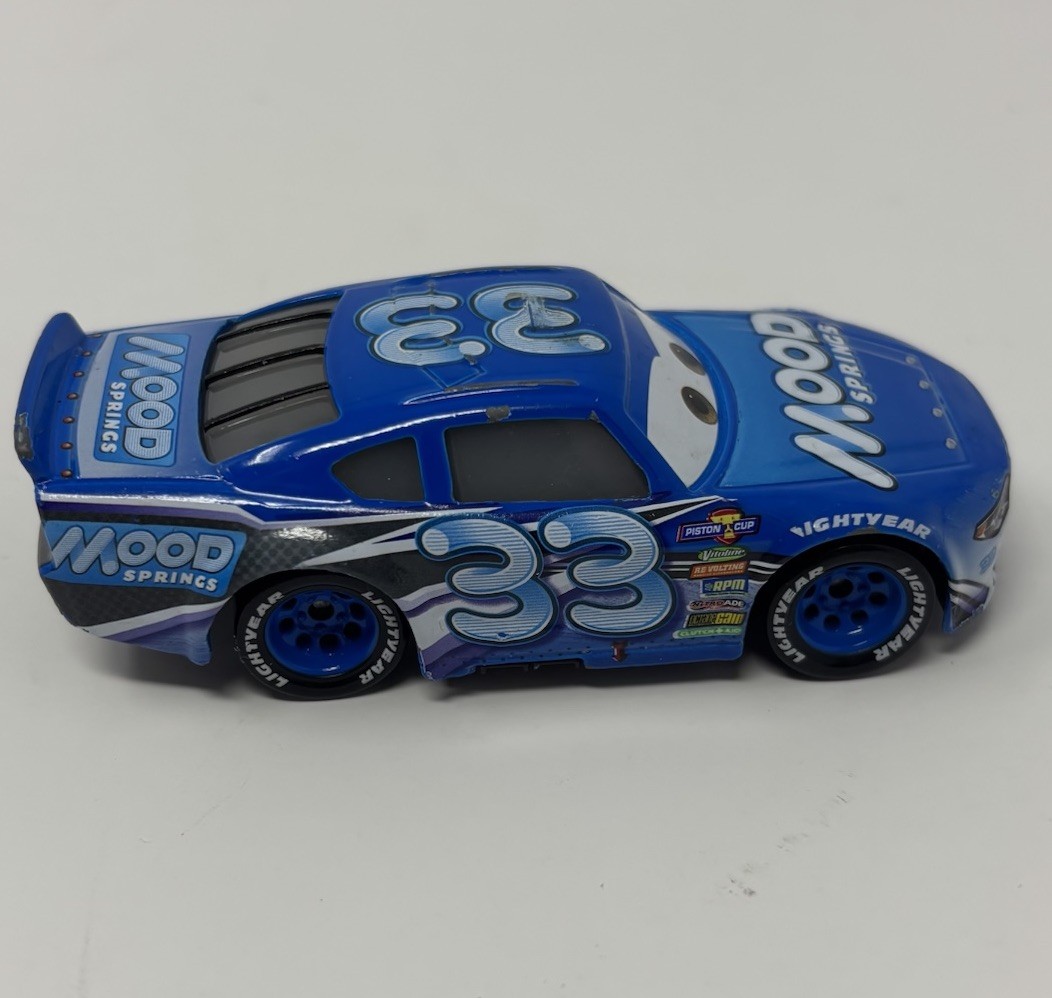 DUD THROTTLEMAN 33 カーズ ミニカー Disney Pixar Cars 3 Dud Throttleman #33 Mood Springs Mattel | eBay