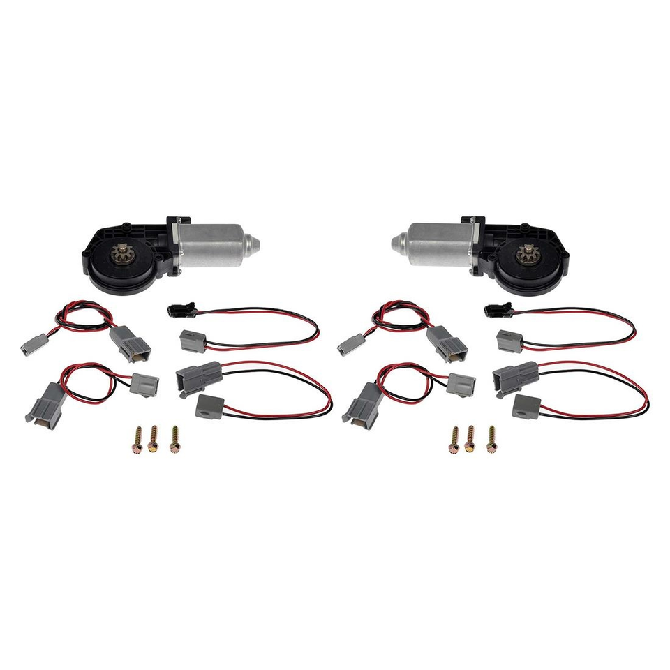 Window Motor For Rear Dorman 9 Tooth Power Window Motor Front & Rear Kit for Lincoln ford ...