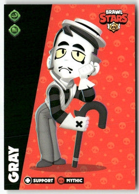 Panini 2025 Brawl Stars Official Trading Card Collection Karte Nr. 83 Gray