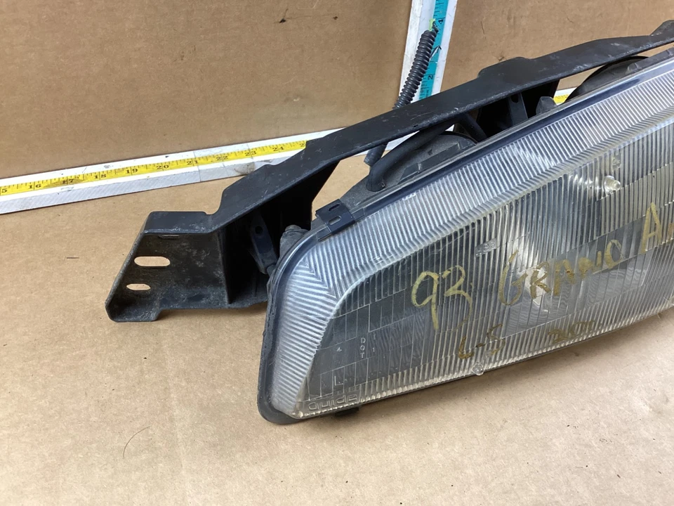 Faro delantero izquierdo del conductor Pontiac Grand Am 1992-1995 16514129 Foto 3 de 4