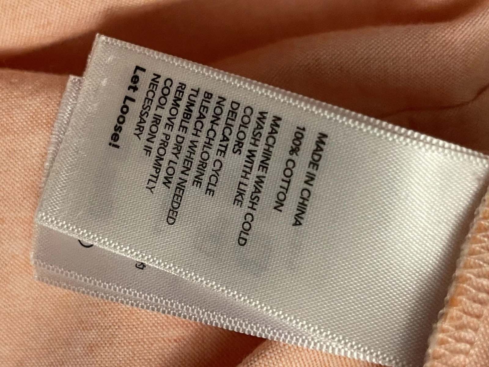 Abito sabato Kate Spade sabato rosa lascia perdere manica lunga cotone tg 2