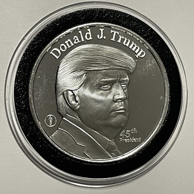 Donald J. Trump 45th President Proof Coin 1 Troy Oz .999