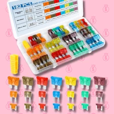 182PCS Car Fuses Assortment Kit, Professional Blade Fuses Automotive - Standard