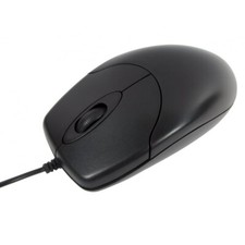 Image of NEWlink USB Optical Mouse with Scroll Wheel 3 Button BLACK 800 dpi Hi Res 145cm