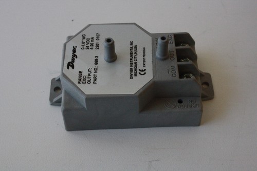 Dwyer 668-3 Differential Pressure Transmitter 668 BLOW OUT CLEARANCE PRICED - Picture 4 of 7