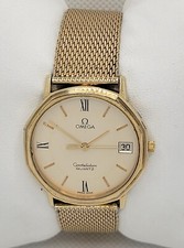 Gold Plated Band Quartz OMEGA Constellation Wristwatches for Gold Plated Band Quartz OMEGA Constellation Wristwatches for