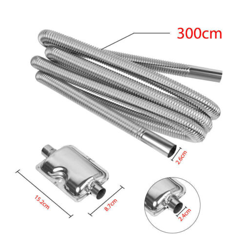 300cm exhaust hose for power generator silencer exhaust pipe exhaust pipe 25mm - Picture 9 of 9