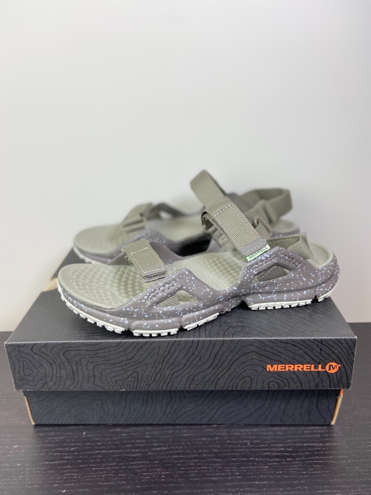 Merrell Hydrotrekker Strap sandali da donna Brindle outdoor escursionismo nuovi taglia 8