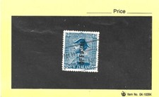 New Zealand 1926 Admirals 2/- Official Blue Single Used Cat Value $200+