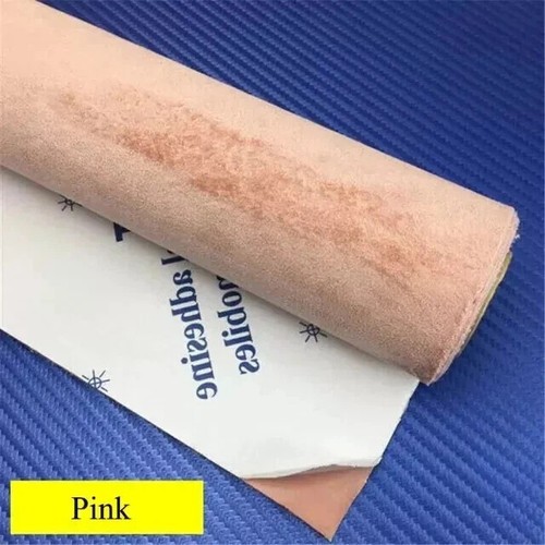 Self Adhesive Faux Suede Fabric Wrap Film Sticker Stretch DIY Car Interior Craft - Picture 23 of 25