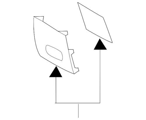 Cubierta de caja de fusibles para Kia (P/N 84753-A7211WK)